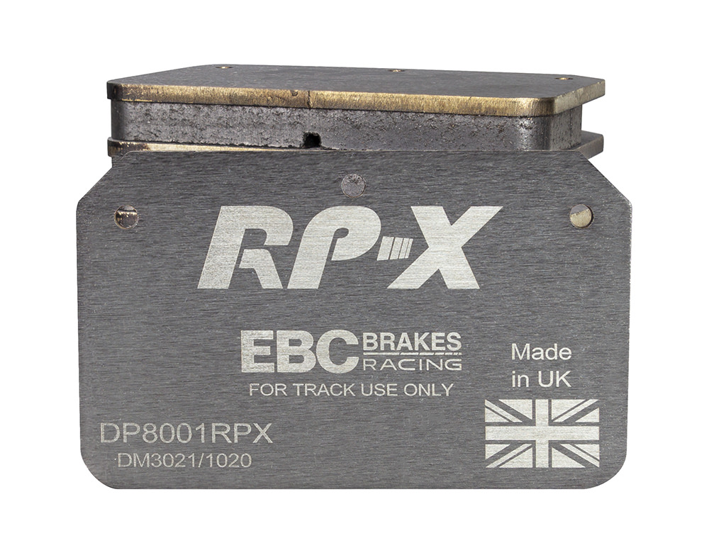 DP8001RPX - Zestaw wyścigowych klocków hamulcowych seria RP-X Racing EBC Brakes