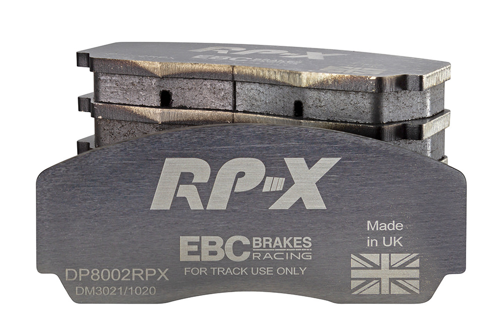 DP8002RPX - Zestaw wyścigowych klocków hamulcowych seria RP-X Racing EBC Brakes