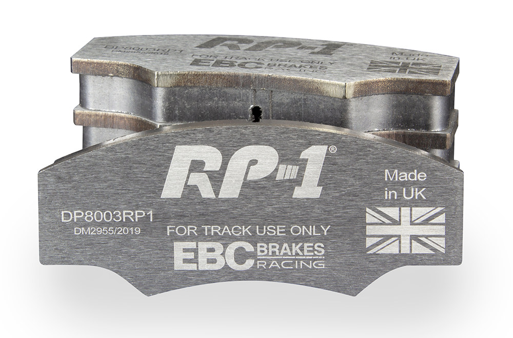 DP8003RP1 - Zestaw wyścigowych klocków hamulcowych seria RP-1 Racing EBC Brakes