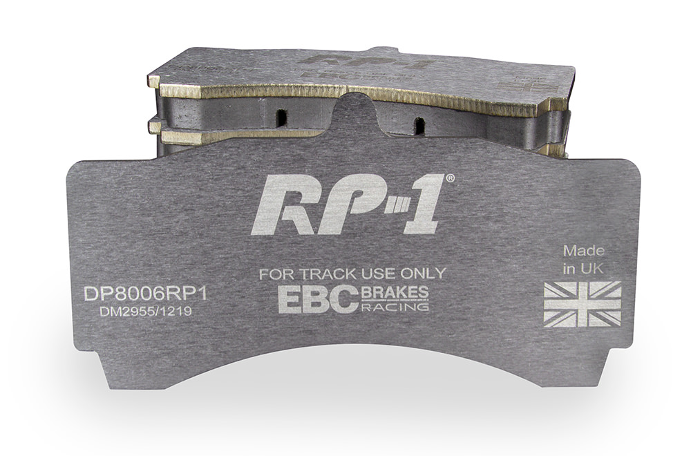 DP8006RP1 - Zestaw wyścigowych klocków hamulcowych seria RP-1 Racing EBC Brakes