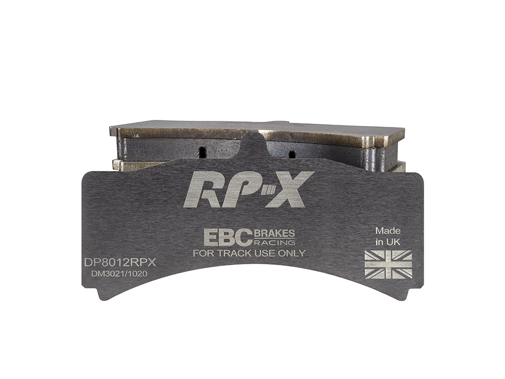 DP8012RPX - Zestaw wyścigowych klocków hamulcowych seria RP-X Racing EBC Brakes