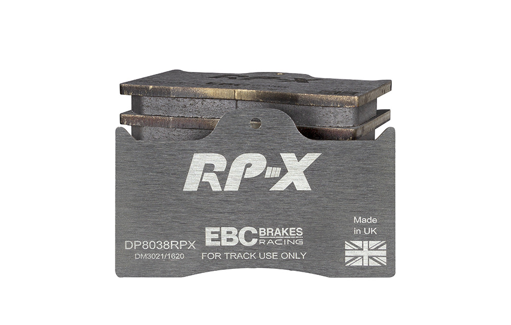 DP8038RPX - Zestaw wyścigowych klocków hamulcowych seria RP-X Racing EBC Brakes