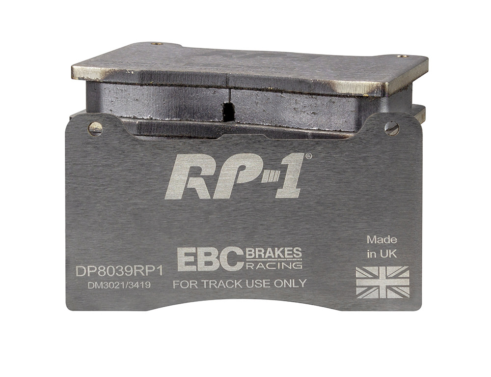 DP8039RP1 - Zestaw wyścigowych klocków hamulcowych seria RP-1 Racing EBC Brakes