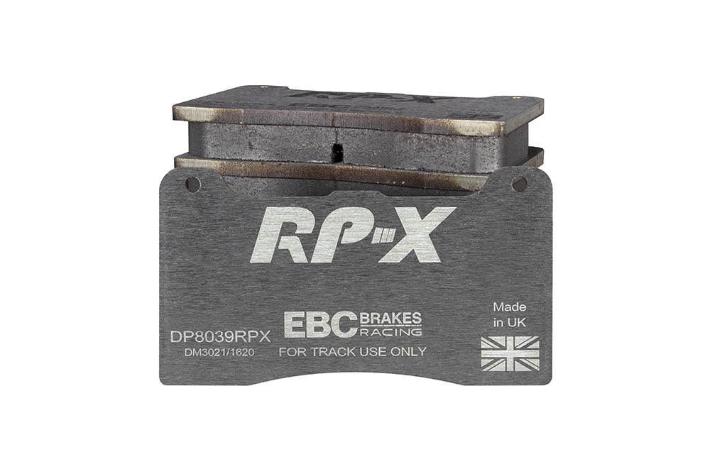 DP8039RPX - Zestaw wyścigowych klocków hamulcowych seria RP-X Racing EBC Brakes
