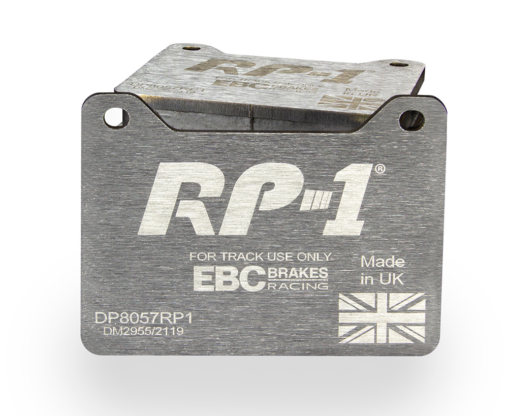 DP8057RP1 - Zestaw wyścigowych klocków hamulcowych seria RP-1 Racing EBC Brakes