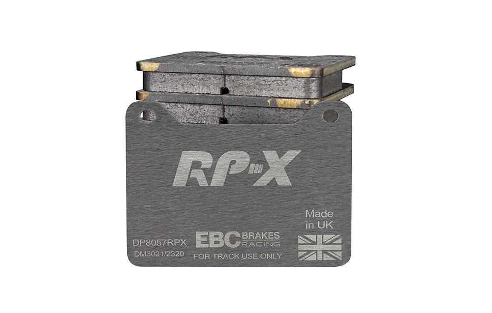 DP8057RPX - Zestaw wyścigowych klocków hamulcowych seria RP-X Racing EBC Brakes