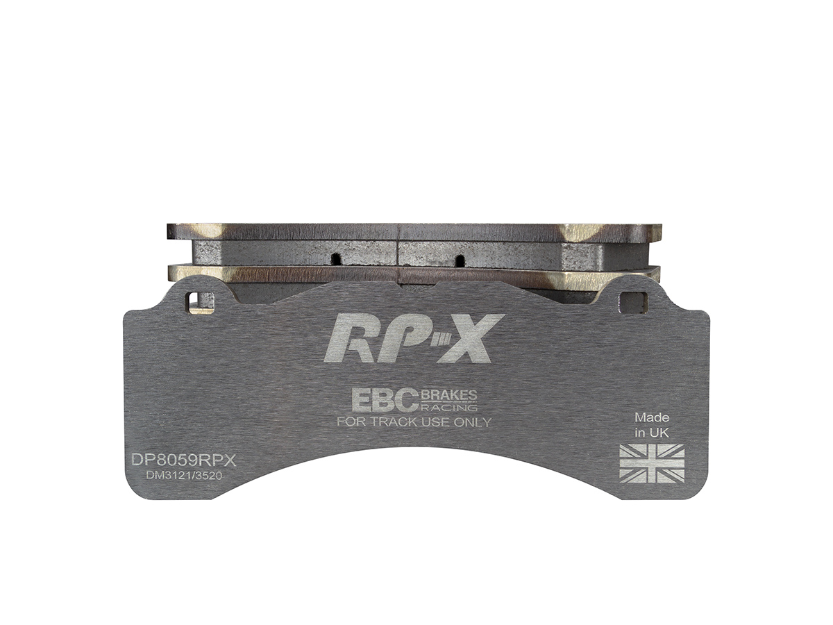 DP8059RPX - Zestaw wyścigowych klocków hamulcowych seria RP-X Racing EBC Brakes