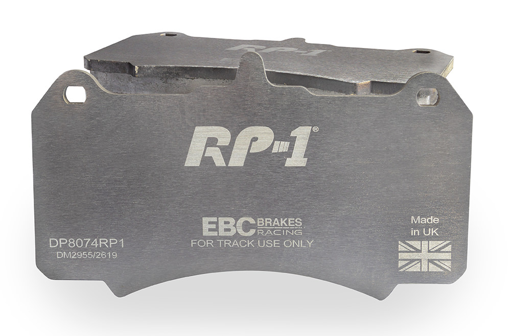 DP8074RP1 - Zestaw wyścigowych klocków hamulcowych seria RP-1 Racing EBC Brakes
