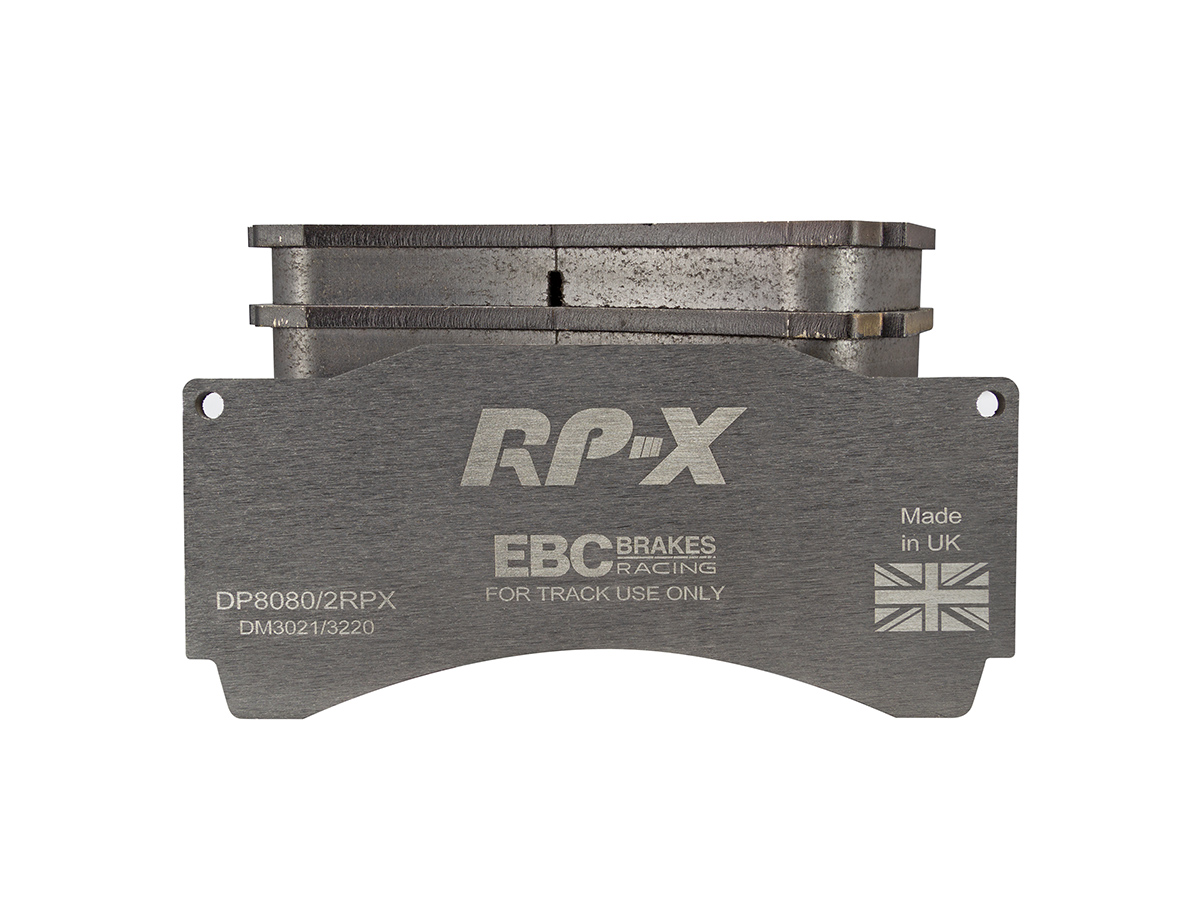 DP8080/2RPX - Zestaw wyścigowych klocków hamulcowych seria RP-X Racing EBC Brakes