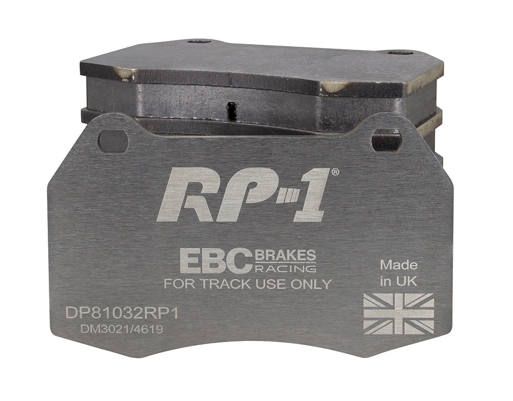 DP81032RP1 - Zestaw wyścigowych klocków hamulcowych seria RP-1 Racing EBC Brakes