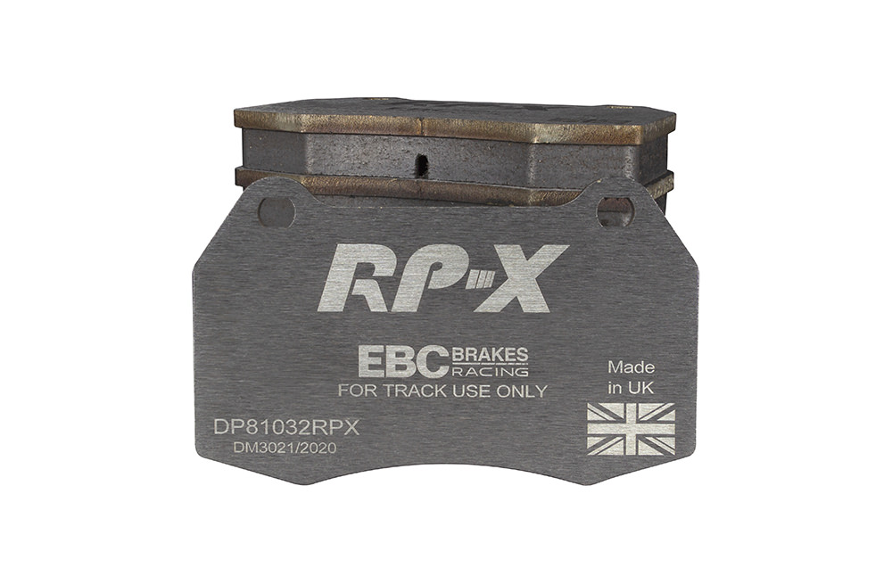 DP81032RPX - Zestaw wyścigowych klocków hamulcowych seria RP-X Racing EBC Brakes