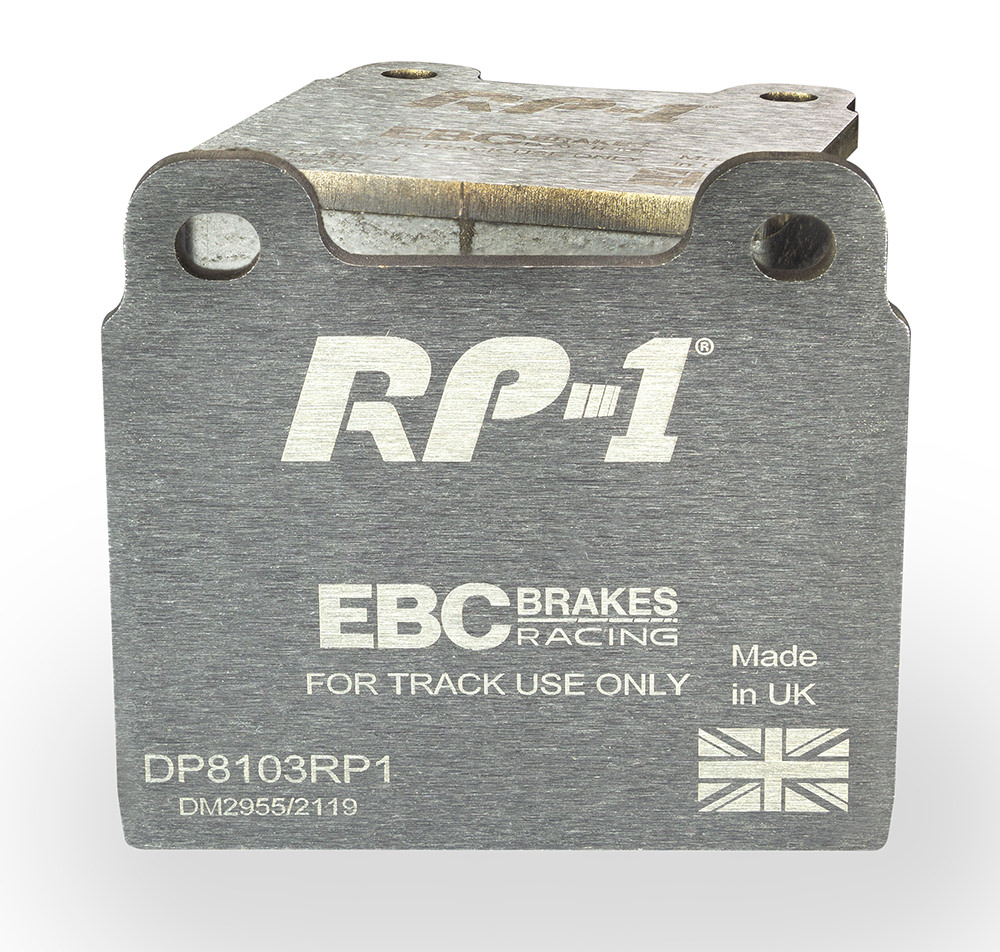 DP8103RP1 - Zestaw wyścigowych klocków hamulcowych seria RP-1 Racing EBC Brakes