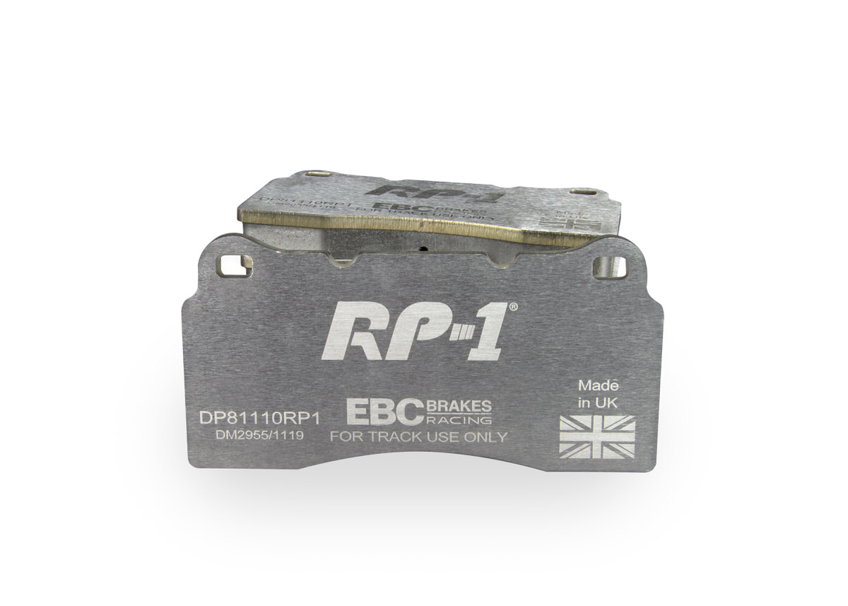 DP81110RP1 - Zestaw wyścigowych klocków hamulcowych seria RP-1 Racing EBC Brakes
