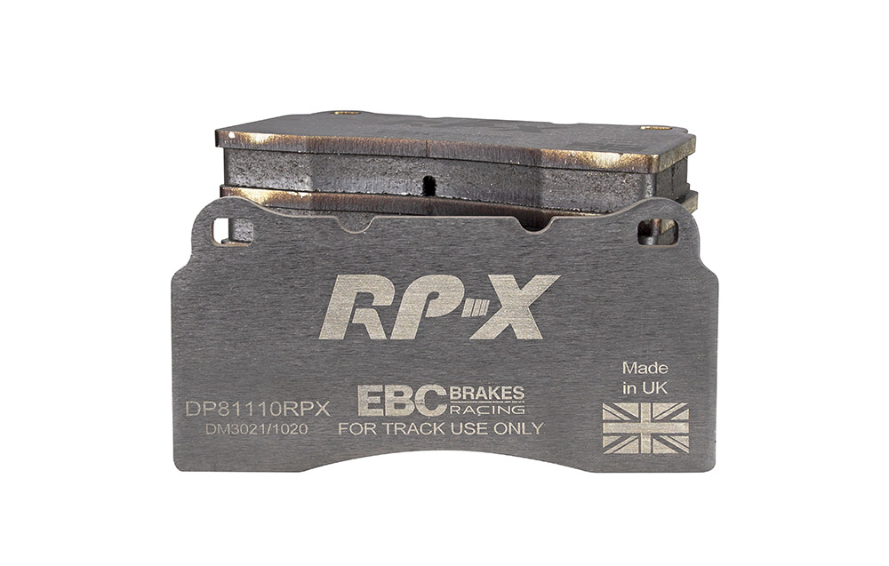 DP81110RPX - Zestaw wyścigowych klocków hamulcowych seria RP-X Racing EBC Brakes
