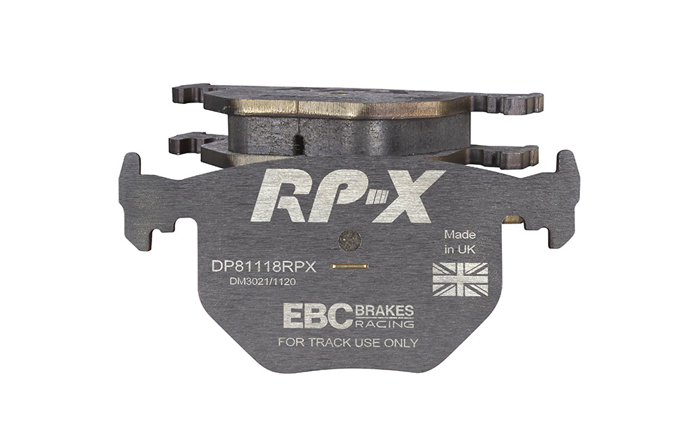 DP81118RPX - Zestaw wyścigowych klocków hamulcowych seria RP-X Racing EBC Brakes