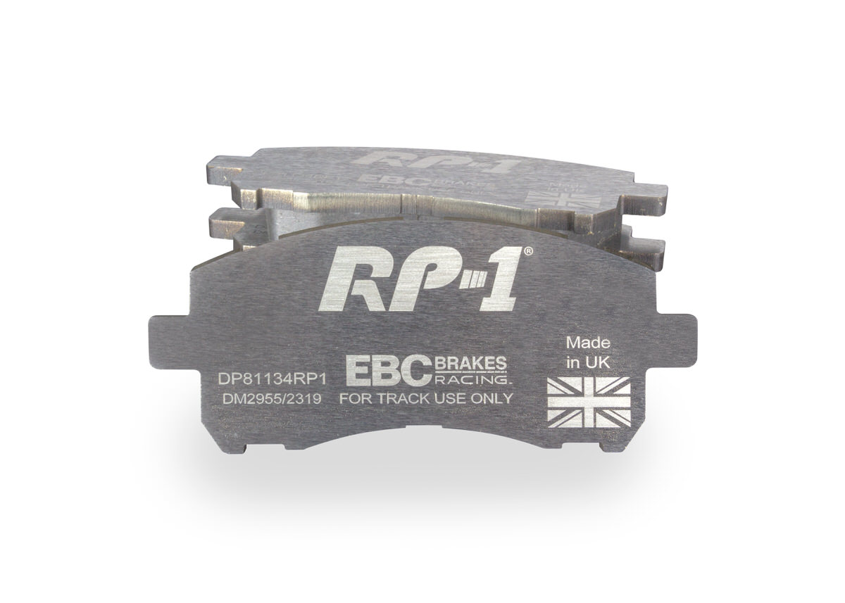 DP81134RP1 - Zestaw wyścigowych klocków hamulcowych seria RP-1 Racing EBC Brakes