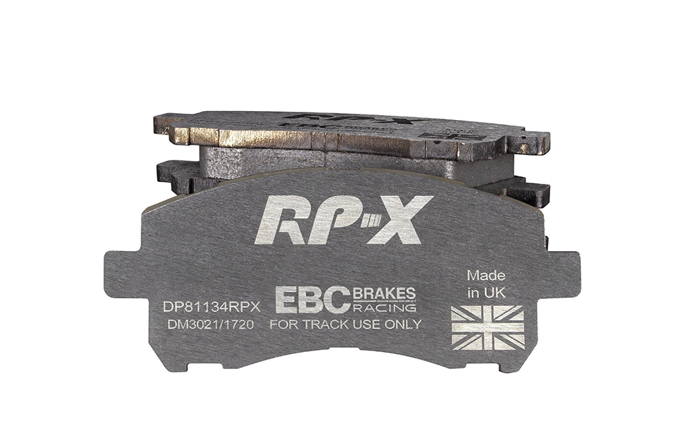DP81134RPX - Zestaw wyścigowych klocków hamulcowych seria RP-X Racing EBC Brakes