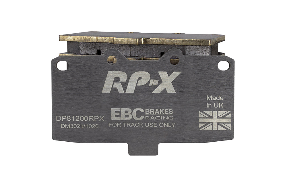 DP81200RPX - Zestaw wyścigowych klocków hamulcowych seria RP-X Racing EBC Brakes