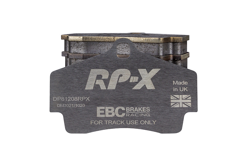 DP81208RPX - Zestaw wyścigowych klocków hamulcowych seria RP-X Racing EBC Brakes