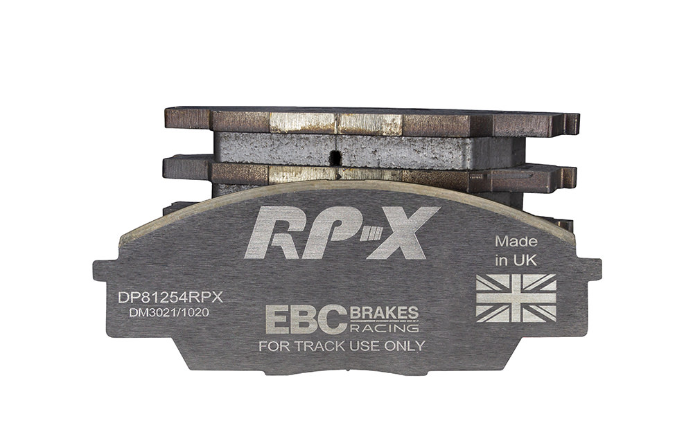 DP81254RPX - Zestaw wyścigowych klocków hamulcowych seria RP-X Racing EBC Brakes