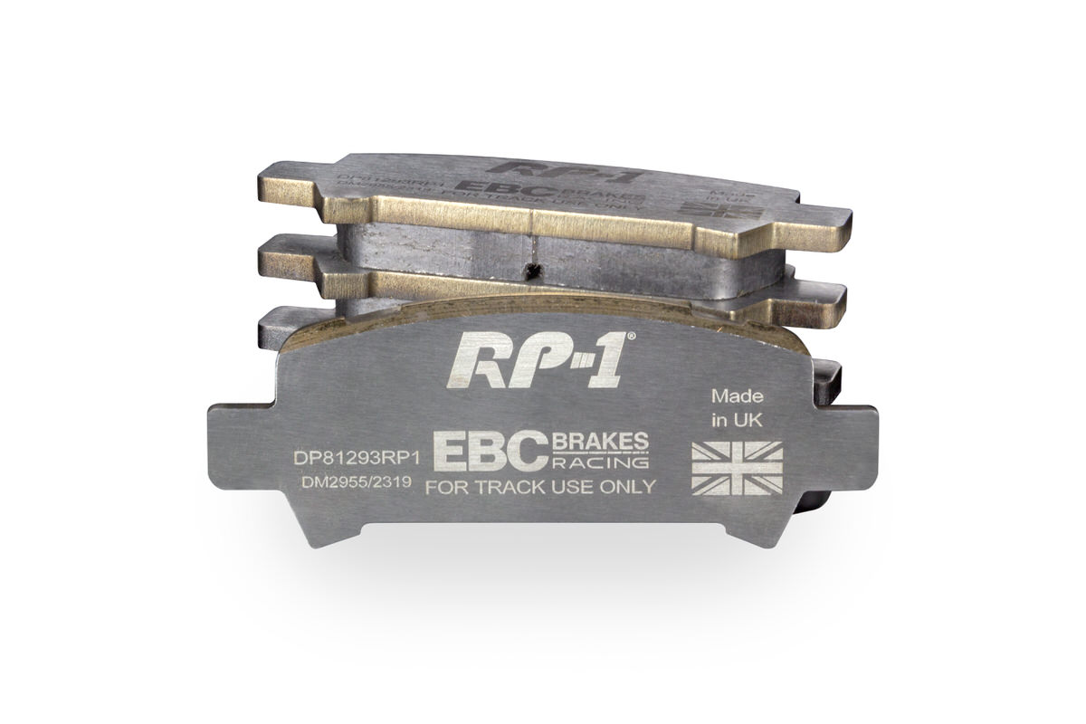 DP81293RP1 - Zestaw wyścigowych klocków hamulcowych seria RP-1 Racing EBC Brakes