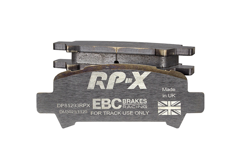 DP81293RPX - Zestaw wyścigowych klocków hamulcowych seria RP-X Racing EBC Brakes