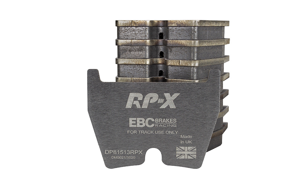 DP81513RP1 - Zestaw wyścigowych klocków hamulcowych seria RP-1 Racing EBC Brakes