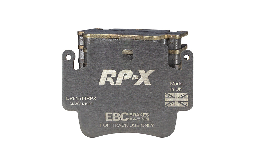 DP81514RPX - Zestaw wyścigowych klocków hamulcowych seria RP-X Racing EBC Brakes