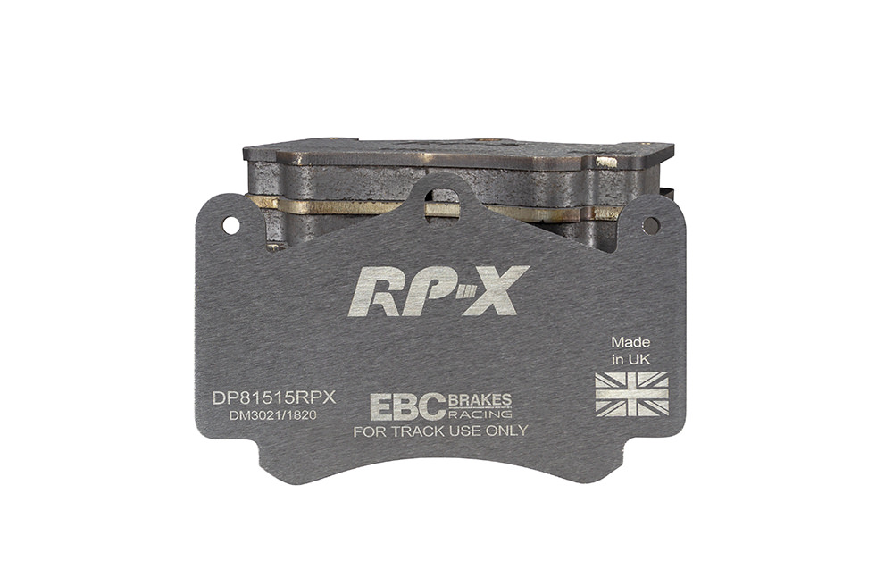 DP81515RPX - Zestaw wyścigowych klocków hamulcowych seria RP-X Racing EBC Brakes
