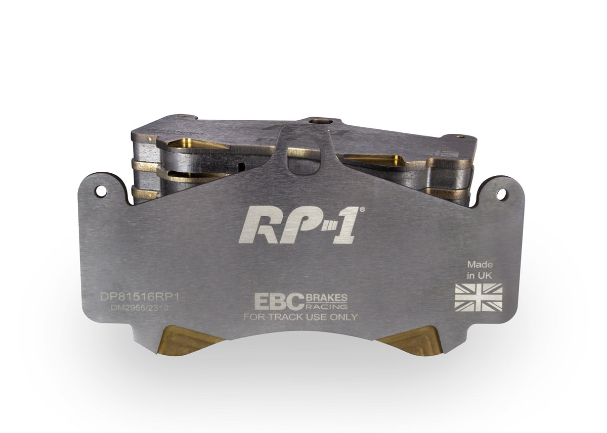DP81516RP1 - Zestaw wyścigowych klocków hamulcowych seria RP-1 Racing EBC Brakes