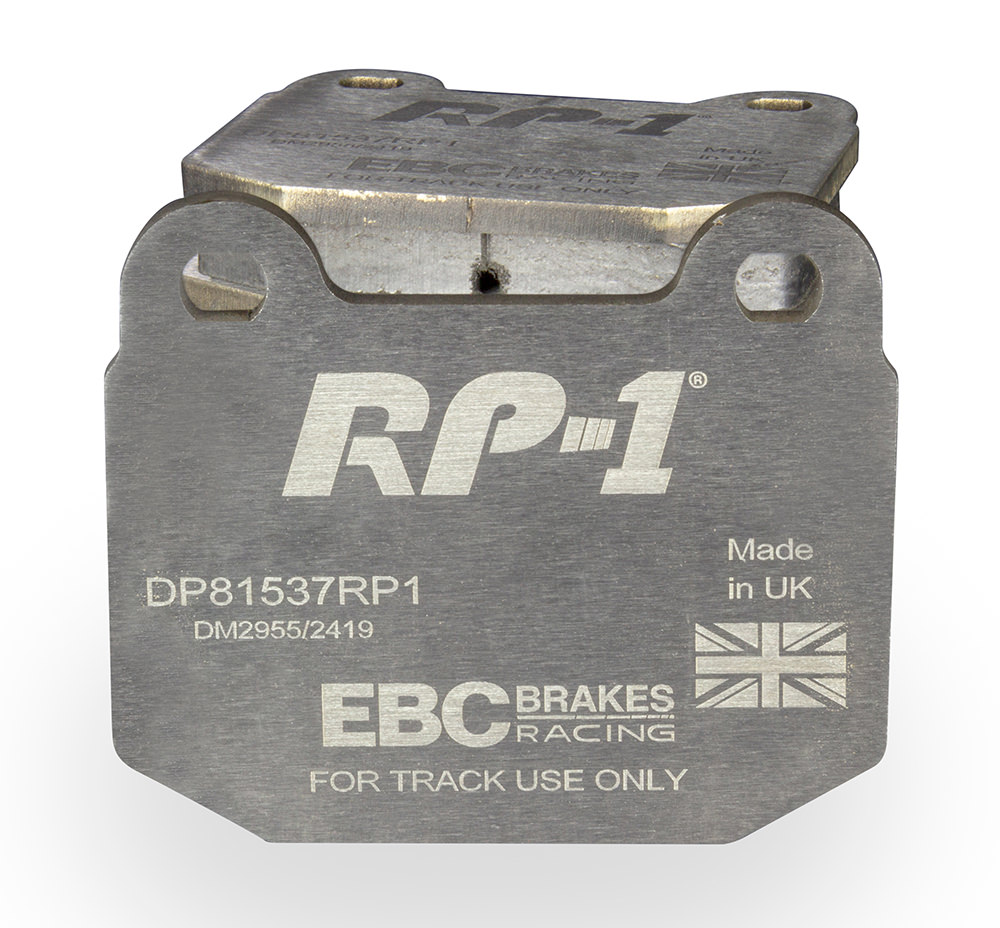 DP81537RP1 - Zestaw wyścigowych klocków hamulcowych seria RP-1 Racing EBC Brakes