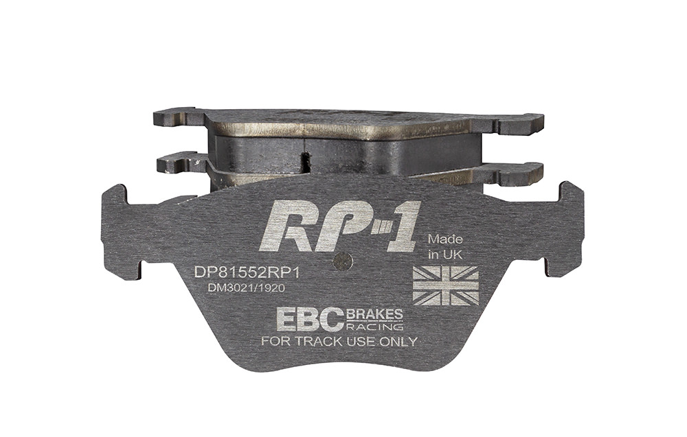 DP81552RP1 - Zestaw wyścigowych klocków hamulcowych seria RP-1 Racing EBC Brakes