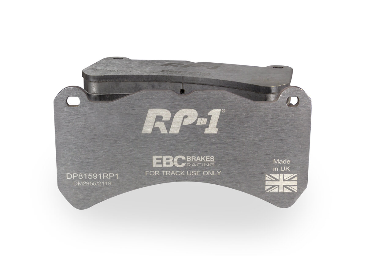 DP81591RP1 - Zestaw wyścigowych klocków hamulcowych seria RP-1 Racing EBC Brakes