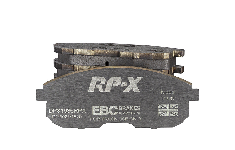 DP81636RPX - Zestaw wyścigowych klocków hamulcowych seria RP-X Racing EBC Brakes