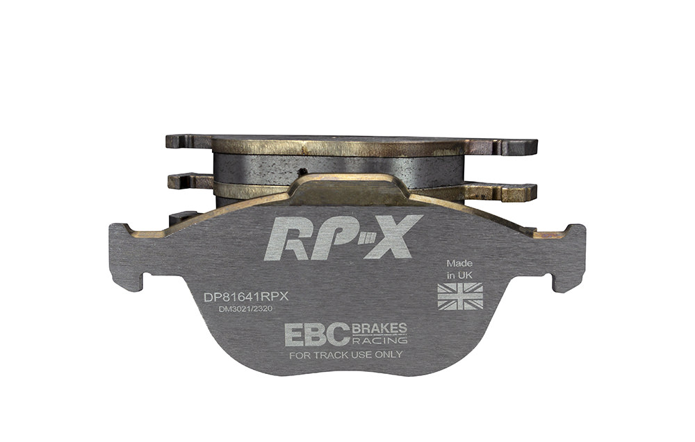 DP81641RPX - Zestaw wyścigowych klocków hamulcowych seria RP-X Racing EBC Brakes