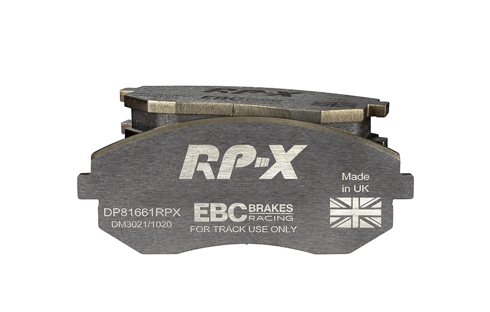 DP81661RPX - Zestaw wyścigowych klocków hamulcowych seria RP-X Racing EBC Brakes