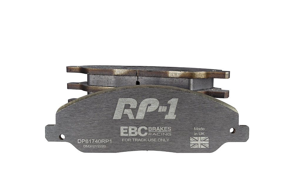 DP81740RP1 - Zestaw wyścigowych klocków hamulcowych seria RP-1 Racing EBC Brakes