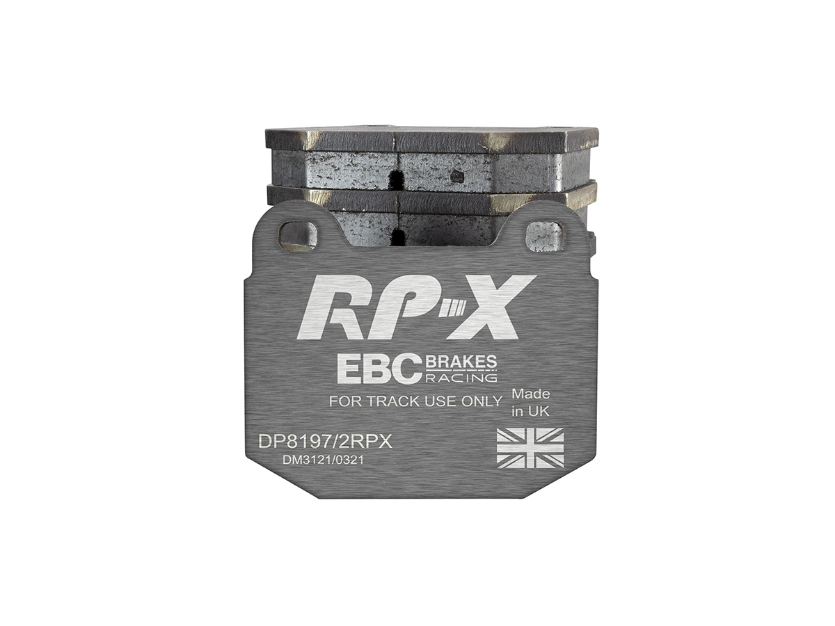 DP8197/2RPX - Zestaw wyścigowych klocków hamulcowych seria RP-X Racing EBC Brakes