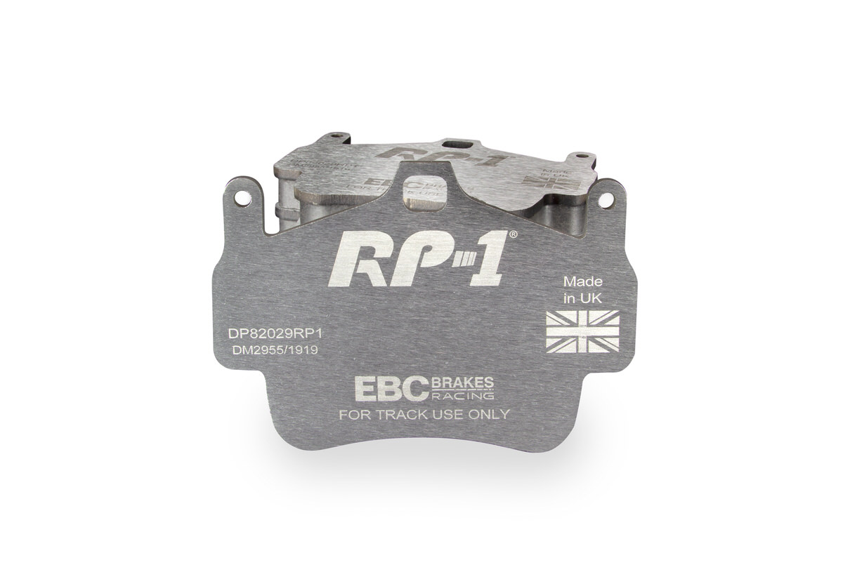 DP82029RP1 - Zestaw wyścigowych klocków hamulcowych seria RP-1 Racing EBC Brakes