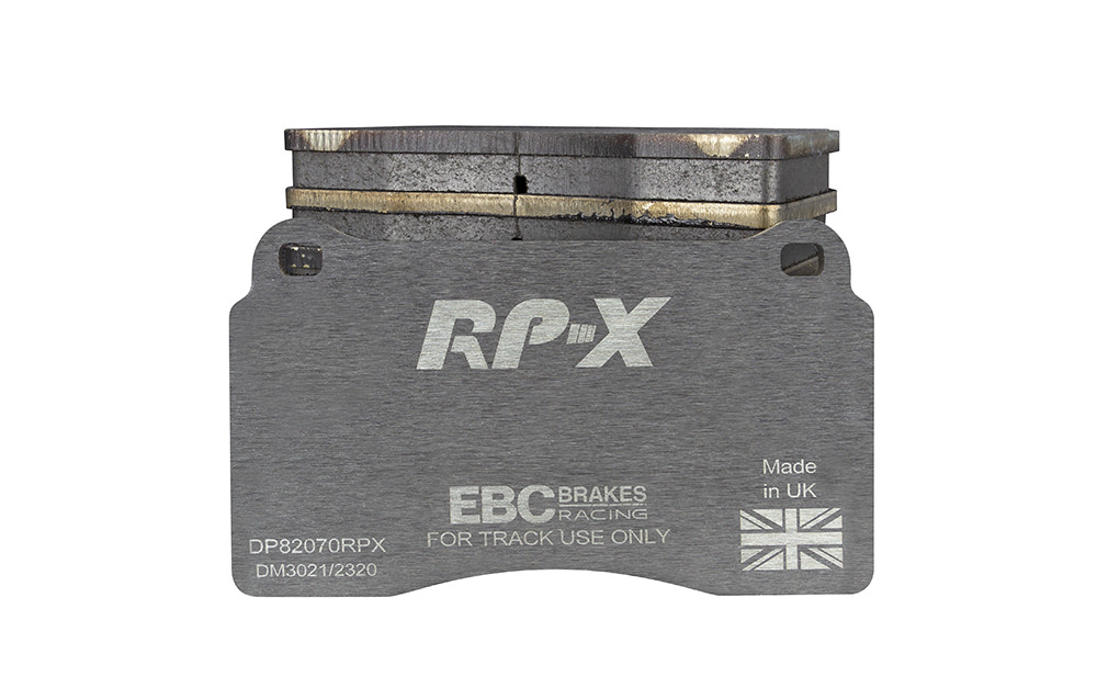 DP82070RPX - Zestaw wyścigowych klocków hamulcowych seria RP-X Racing EBC Brakes