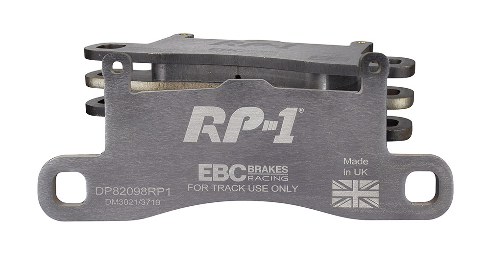 DP82098RP1 - Zestaw wyścigowych klocków hamulcowych seria RP-1 Racing EBC Brakes
