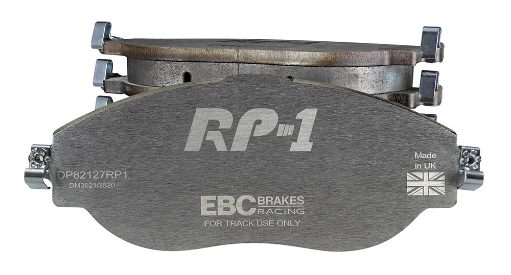 DP82127RP1 - Zestaw wyścigowych klocków hamulcowych seria RP-1 Racing EBC Brakes
