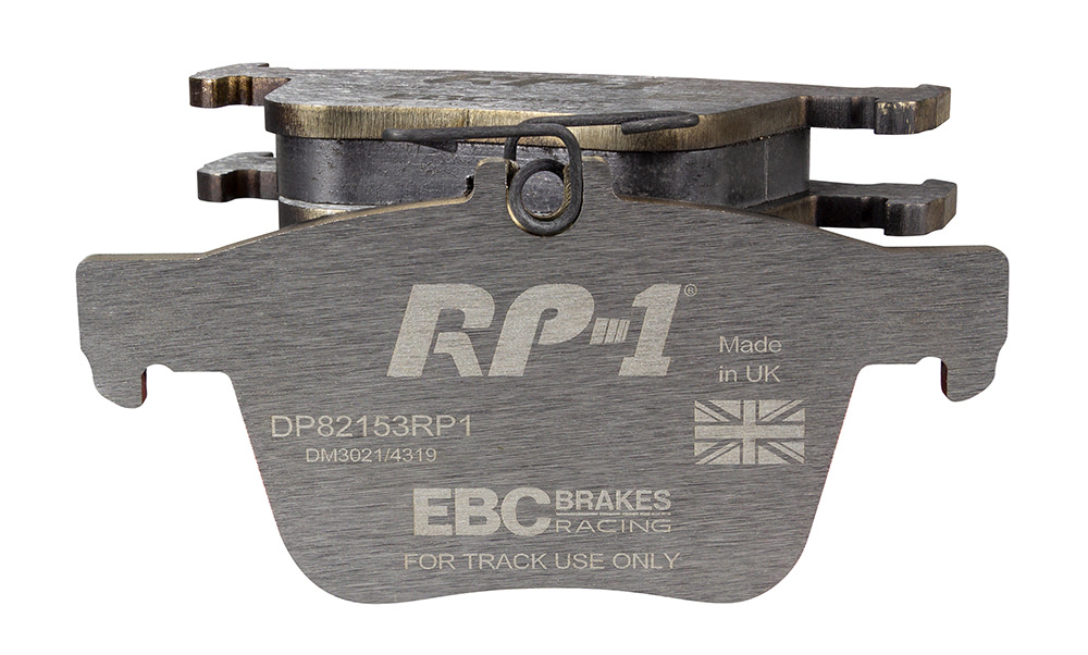 DP82153RP1 - Zestaw wyścigowych klocków hamulcowych seria RP-1 Racing EBC Brakes