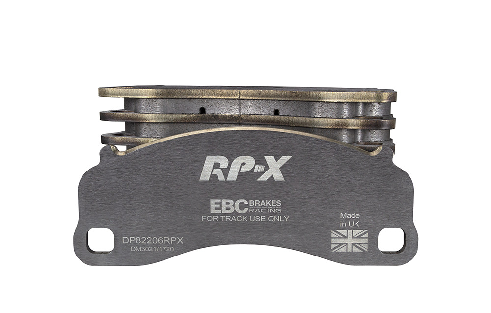 DP82206RPX - Zestaw wyścigowych klocków hamulcowych seria RP-X Racing EBC Brakes