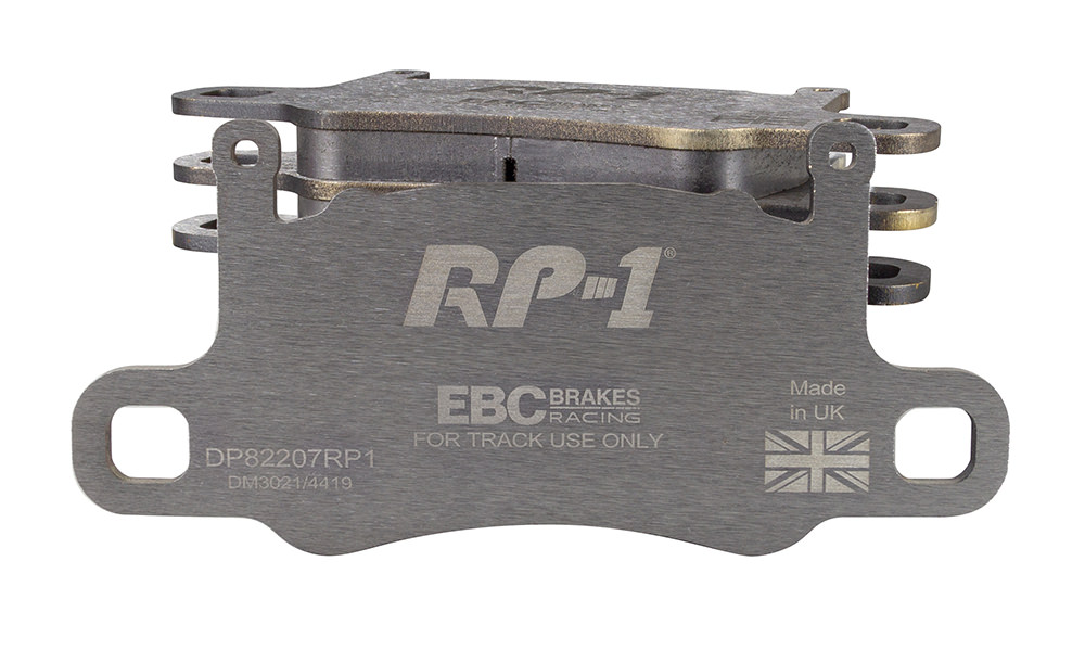 DP82207RP1 - Zestaw wyścigowych klocków hamulcowych seria RP-1 Racing EBC Brakes