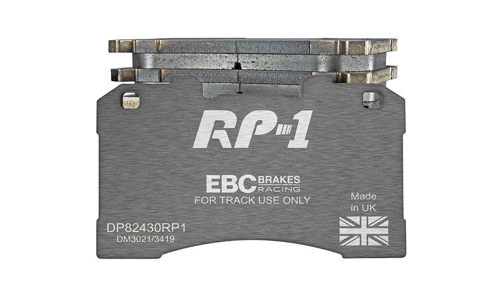 DP82430RP1 - Zestaw wyścigowych klocków hamulcowych seria RP-1 Racing EBC Brakes