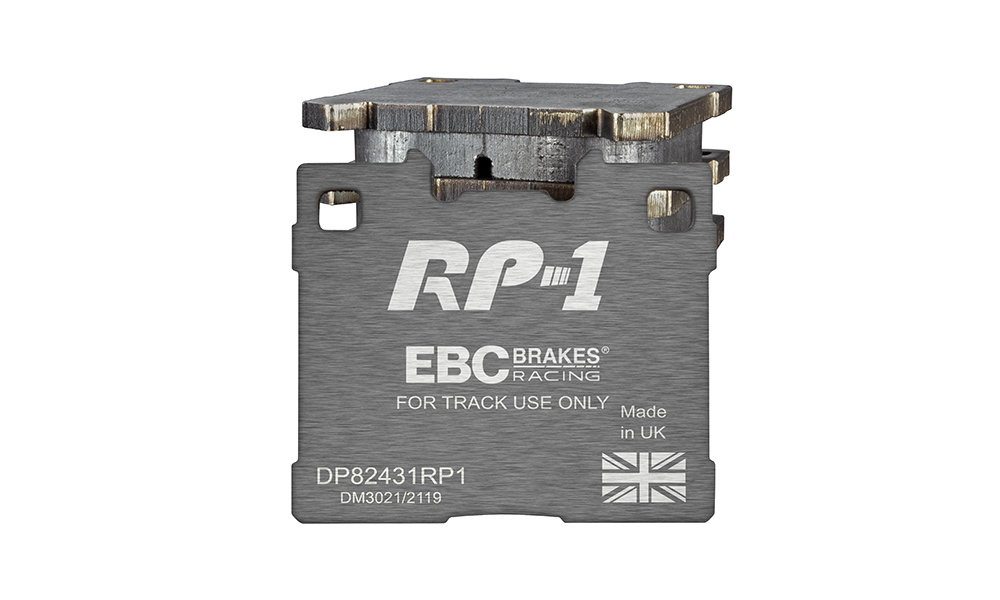 DP82431RP1 - Zestaw wyścigowych klocków hamulcowych seria RP-1 Racing EBC Brakes