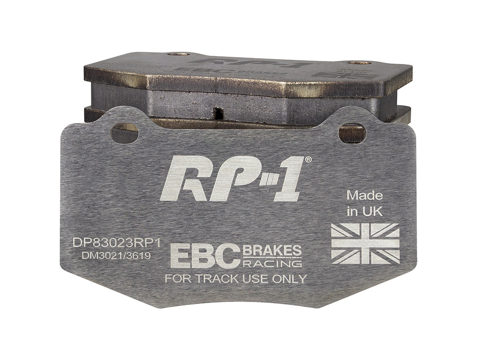 DP83023RP1 - Zestaw wyścigowych klocków hamulcowych seria RP-1 Racing EBC Brakes