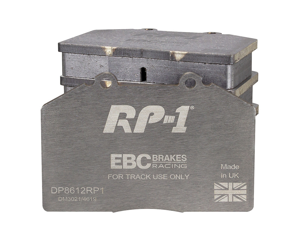 DP8612RP1 - Zestaw wyścigowych klocków hamulcowych seria RP-1 Racing EBC Brakes