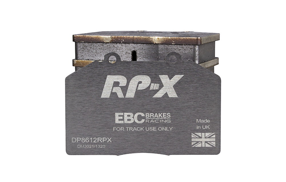 DP8612RPX - Zestaw wyścigowych klocków hamulcowych seria RP-X Racing EBC Brakes